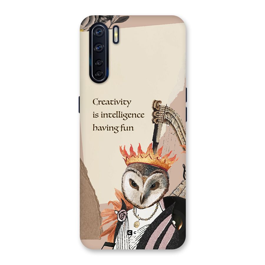 Creativity Intelligence Back Case for Oppo F15