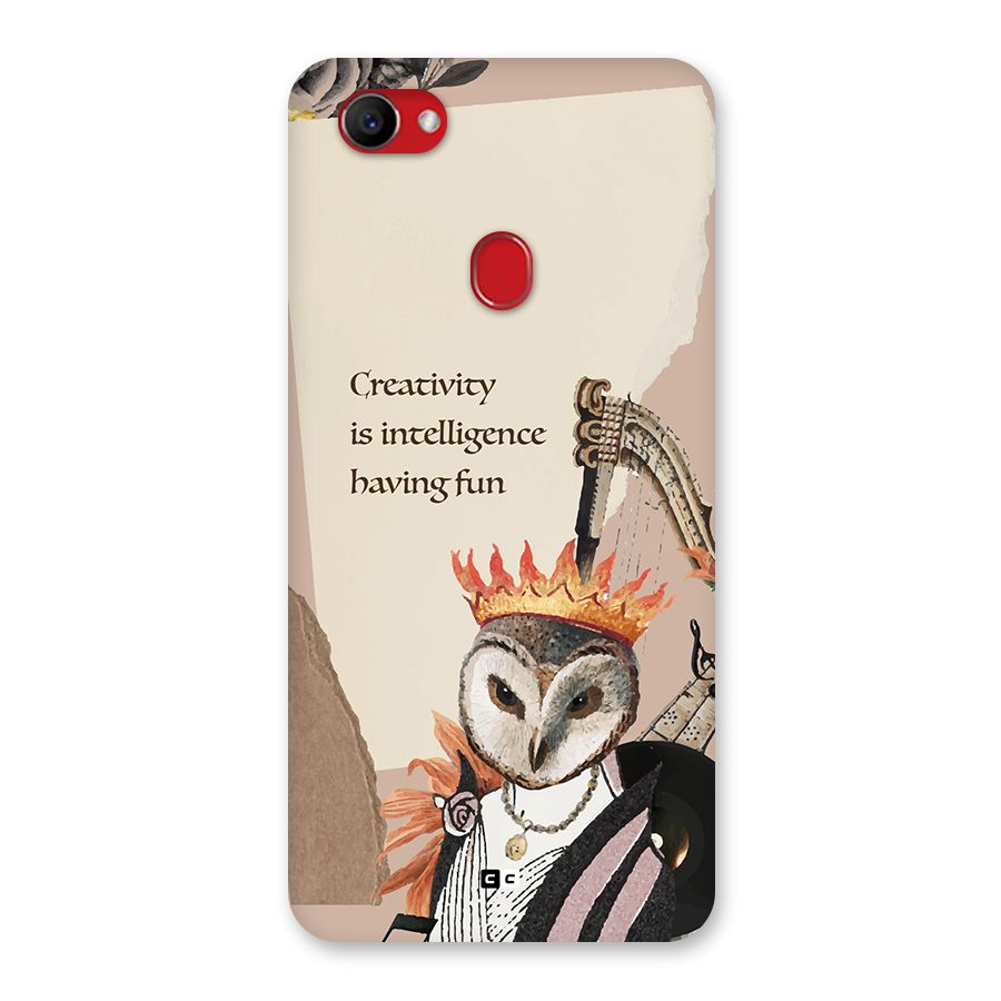 Creativity Intelligence Back Case for Oppo F7