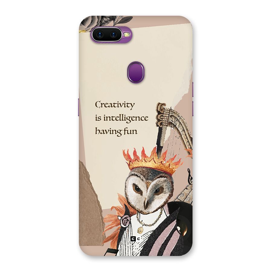 Creativity Intelligence Back Case for Oppo F9