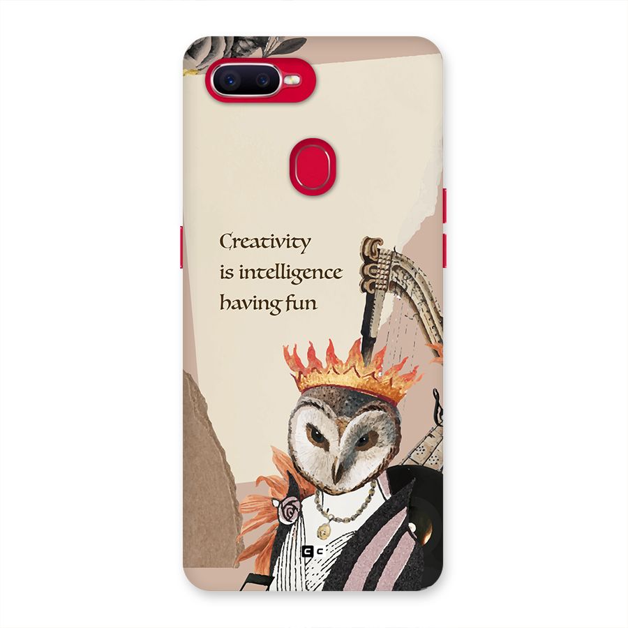 Creativity Intelligence Back Case for Oppo F9 Pro