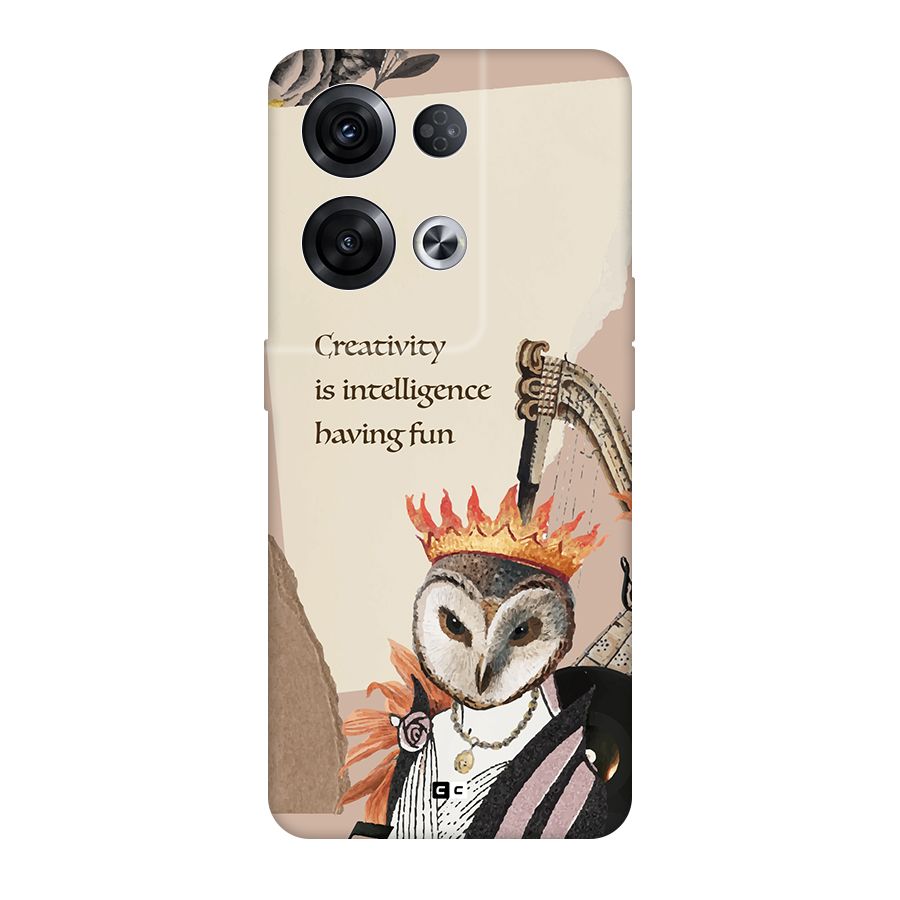 Creativity Intelligence Back Case for Oppo Reno8 Pro 5G
