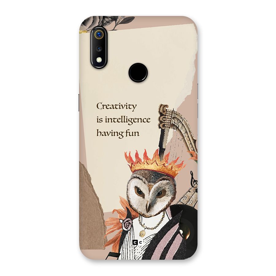 Creativity Intelligence Back Case for Realme 3