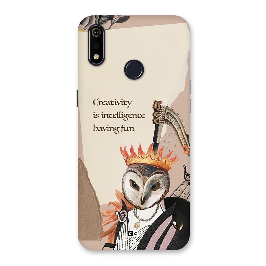Creativity Intelligence Back Case for Realme 3i