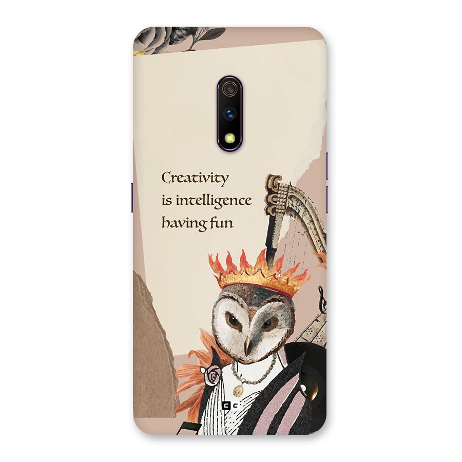 Creativity Intelligence Back Case for Realme X
