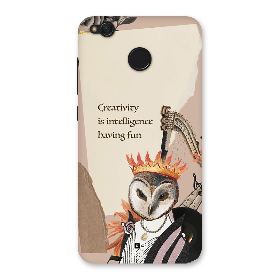Creativity Intelligence Back Case for Redmi 4