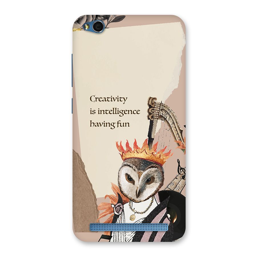 Creativity Intelligence Back Case for Redmi 5A