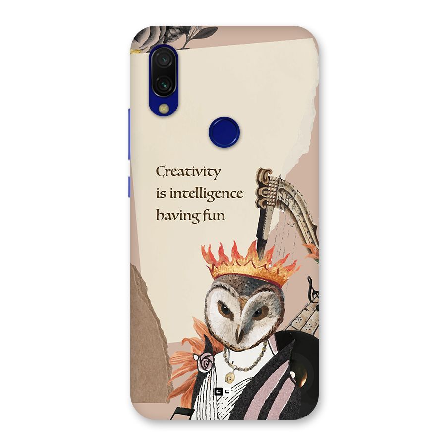 Creativity Intelligence Back Case for Redmi 7
