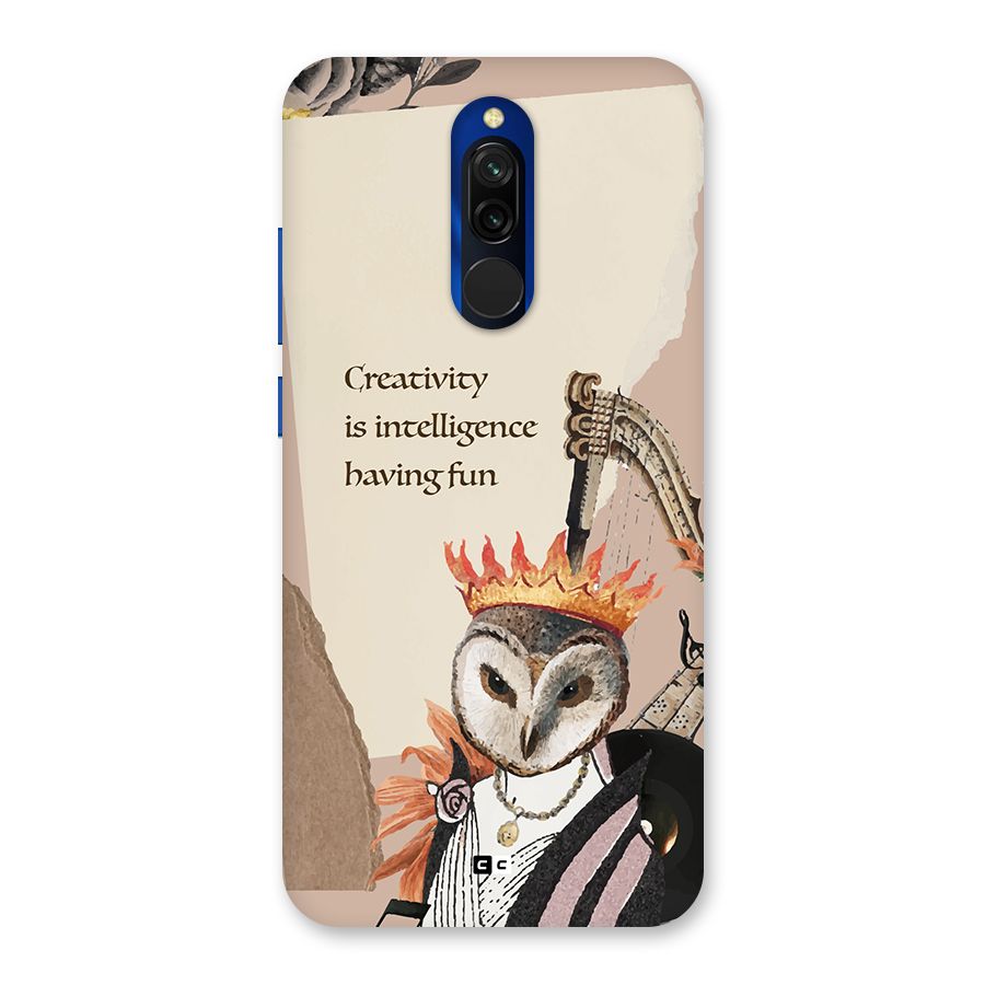 Creativity Intelligence Back Case for Redmi 8