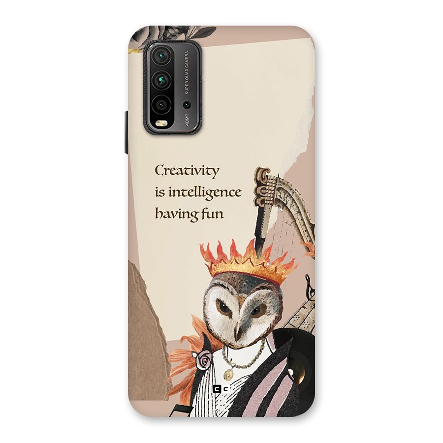 Creativity Intelligence Back Case for Redmi 9 Power