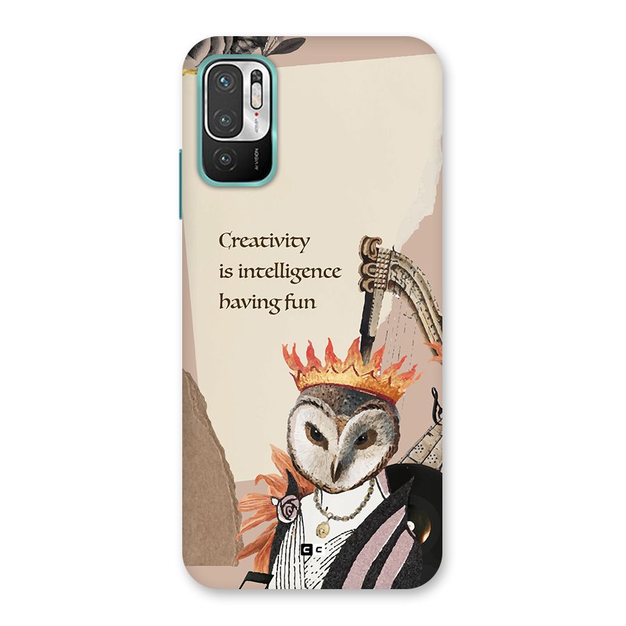 Creativity Intelligence Back Case for Redmi Note 10T 5G