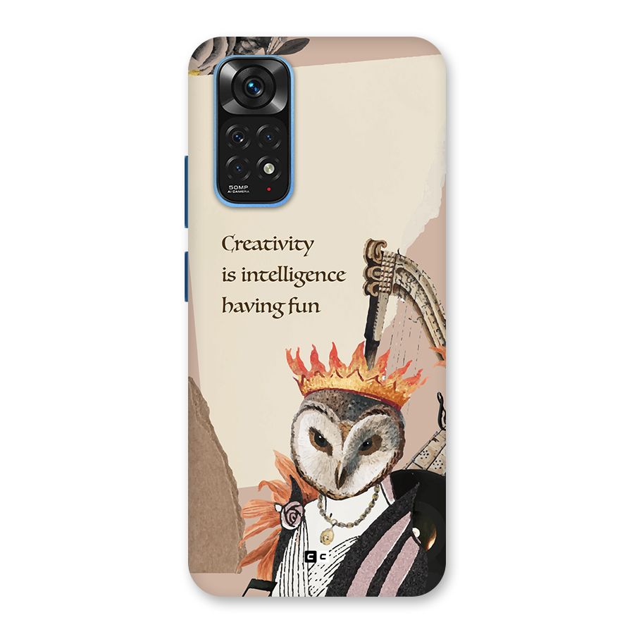 Creativity Intelligence Back Case for Redmi Note 11