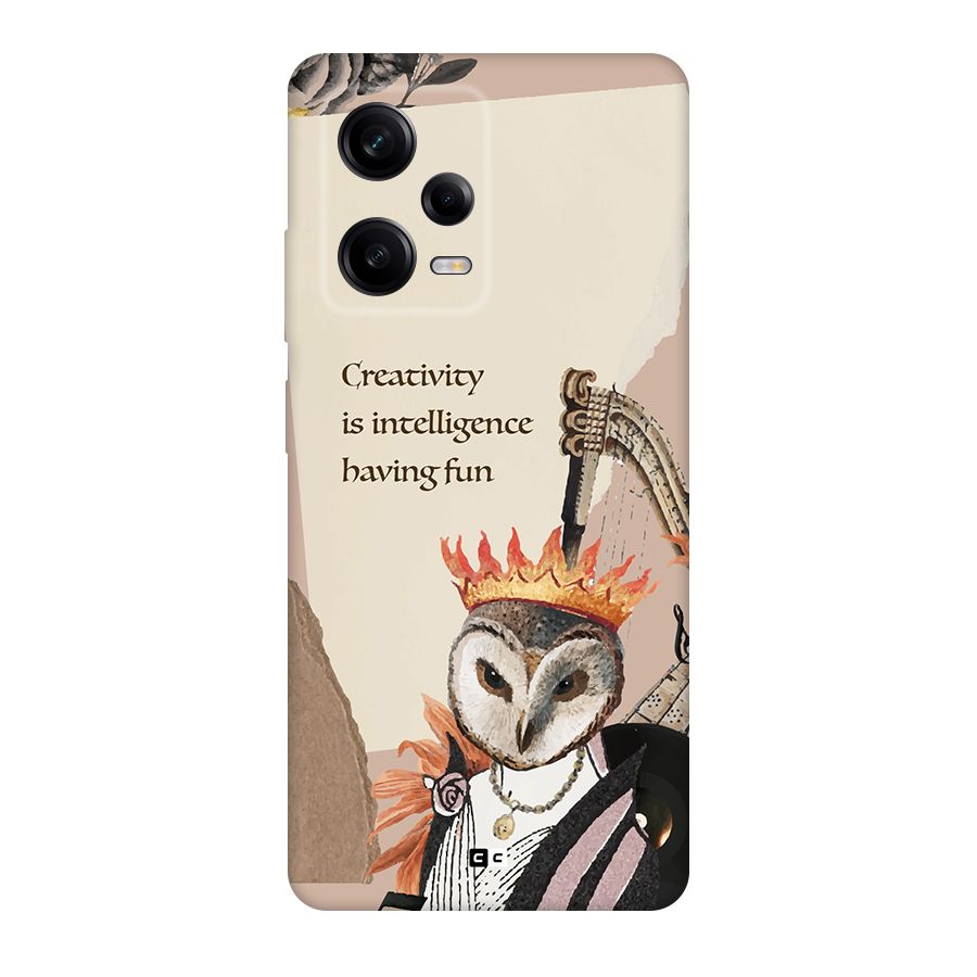 Creativity Intelligence Back Case for Redmi Note 12 Pro