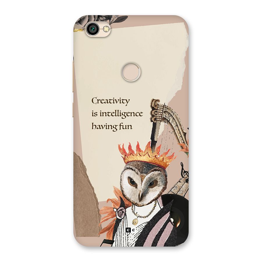 Creativity Intelligence Back Case for Redmi Y1 2017