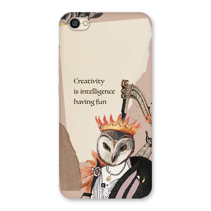 Creativity Intelligence Back Case for Redmi Y1 Lite