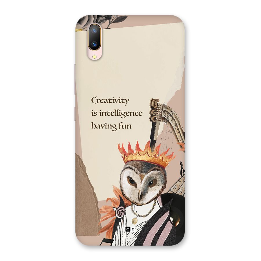 Creativity Intelligence Back Case for Vivo V11 Pro