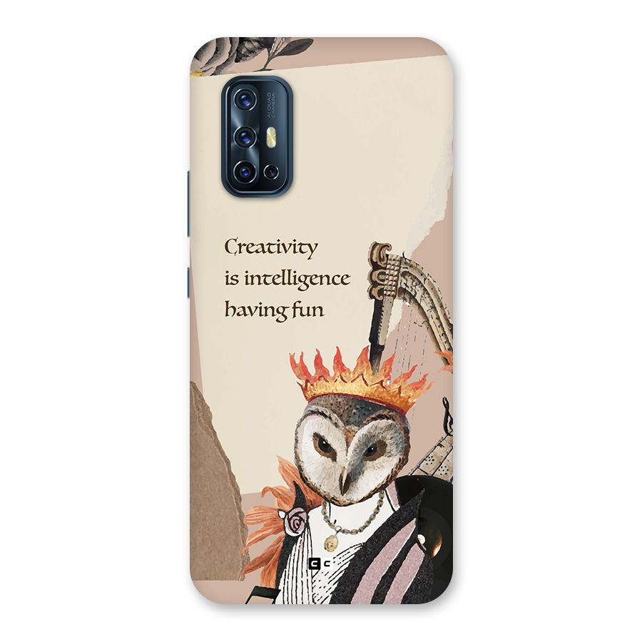Creativity Intelligence Back Case for Vivo V17