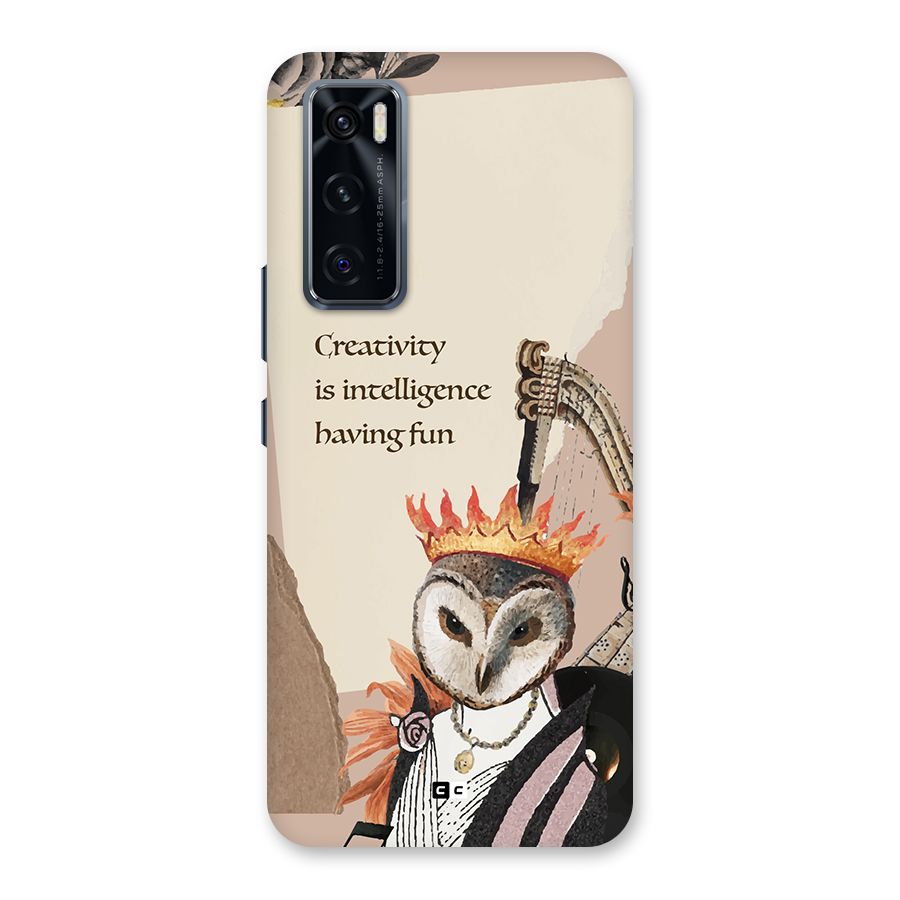 Creativity Intelligence Back Case for Vivo V20 SE