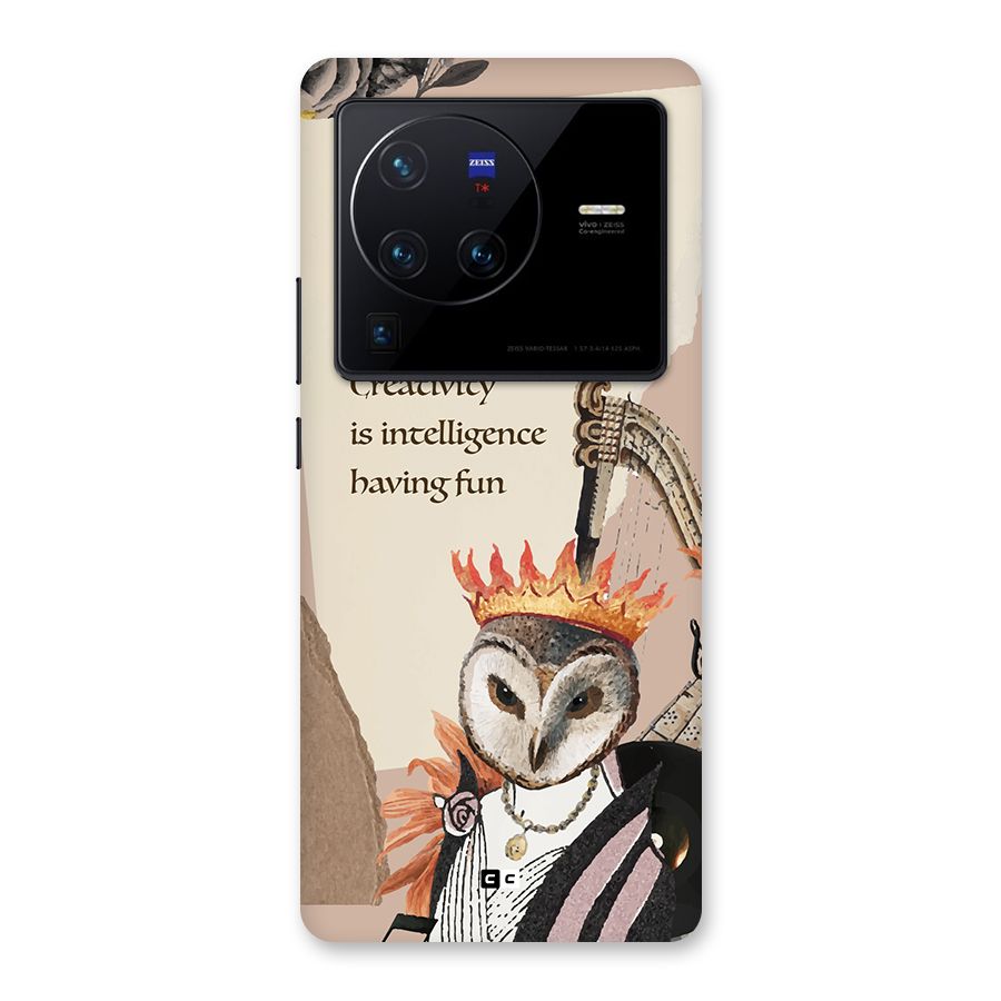Creativity Intelligence Back Case for Vivo X80 Pro