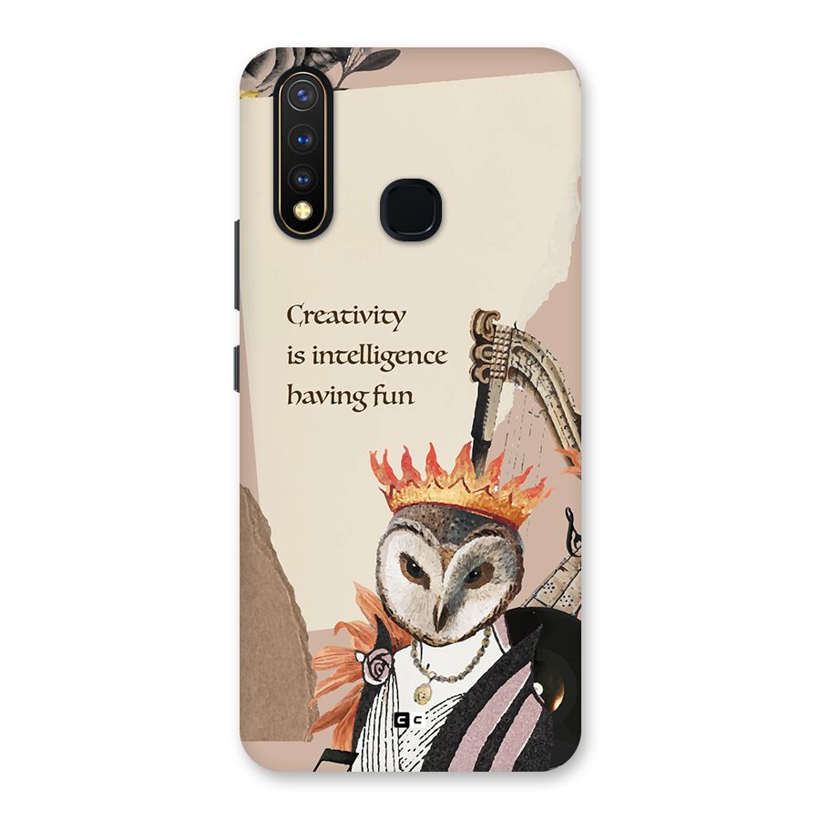 Creativity Intelligence Back Case for Vivo Y19