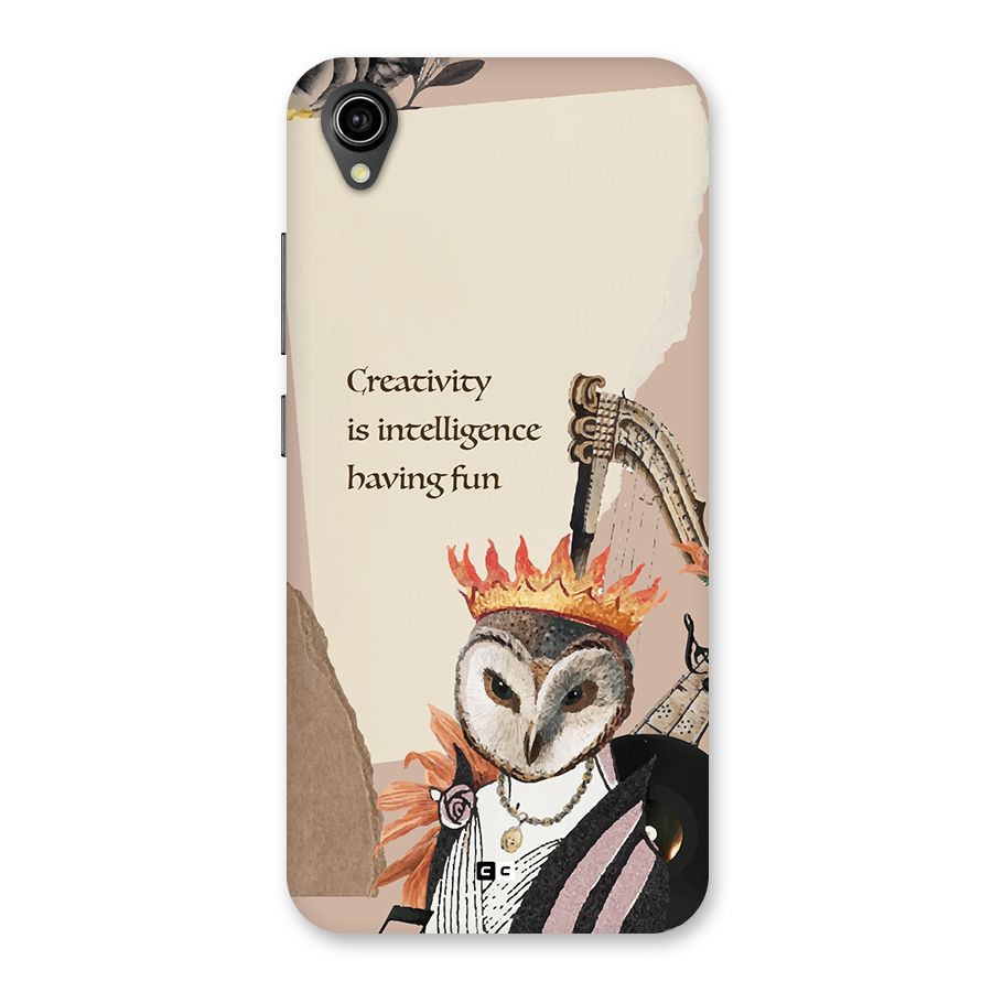 Creativity Intelligence Back Case for Vivo Y91i