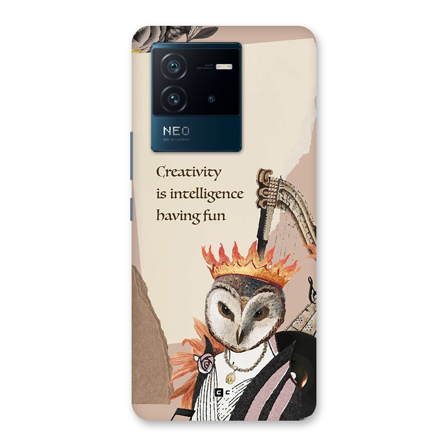 Creativity Intelligence Back Case for Vivo iQOO Neo 6 5G