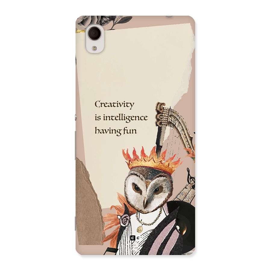 Creativity Intelligence Back Case for Xperia M4 Aqua