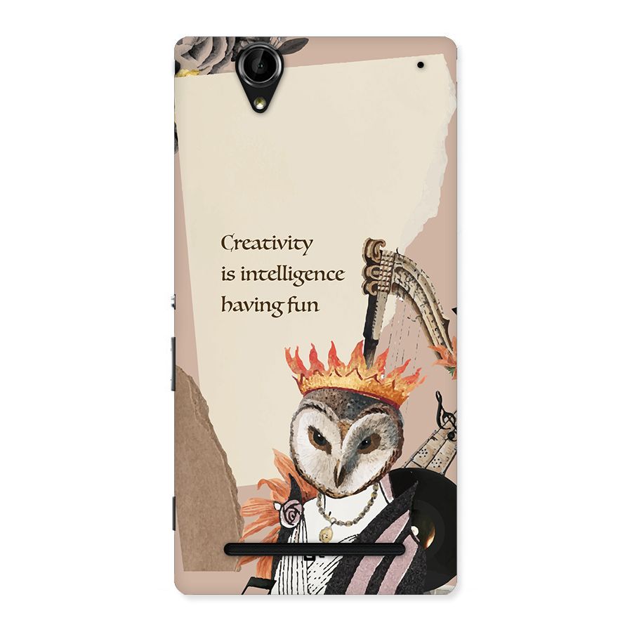 Creativity Intelligence Back Case for Xperia T2