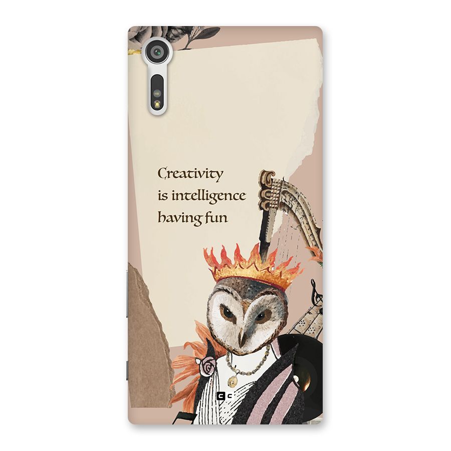 Creativity Intelligence Back Case for Xperia XZ