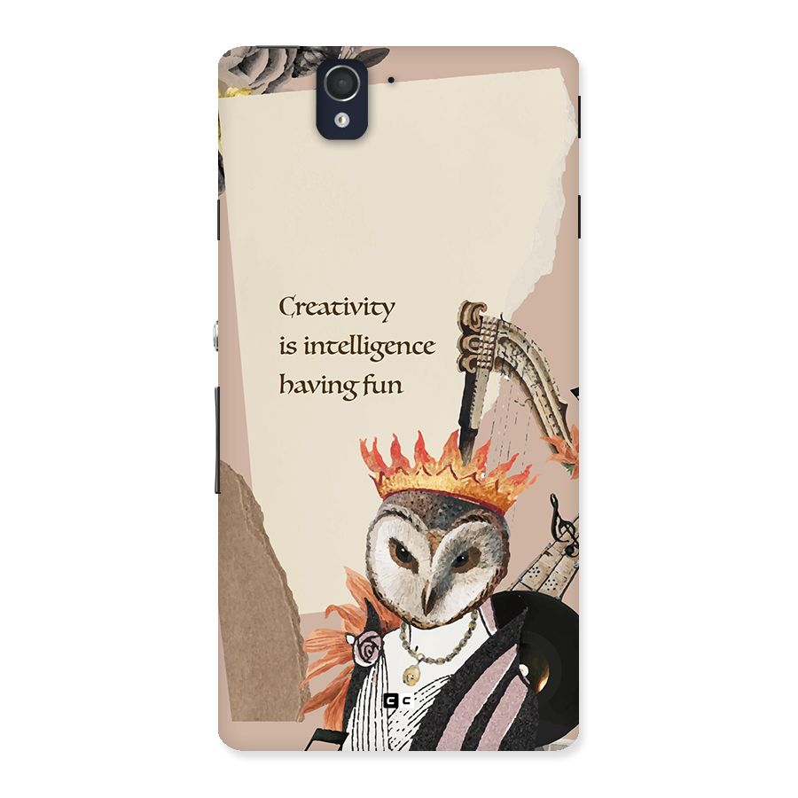 Creativity Intelligence Back Case for Xperia Z