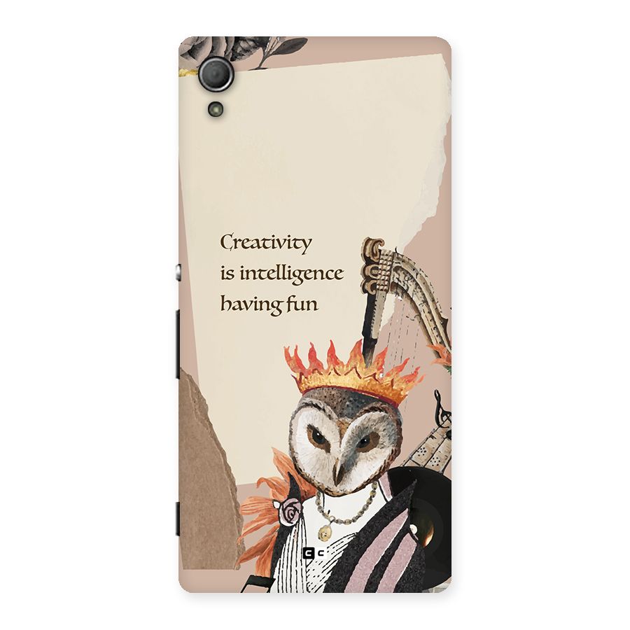 Creativity Intelligence Back Case for Xperia Z3 Plus