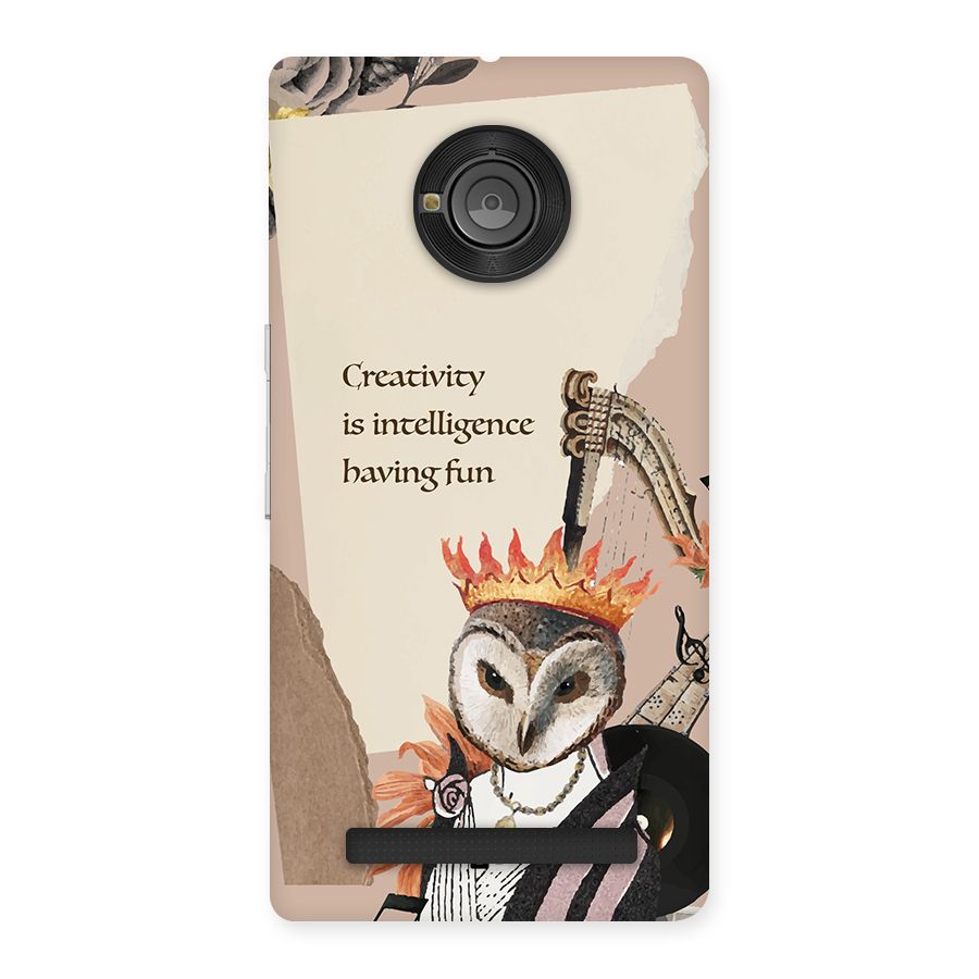 Creativity Intelligence Back Case for Yuphoria
