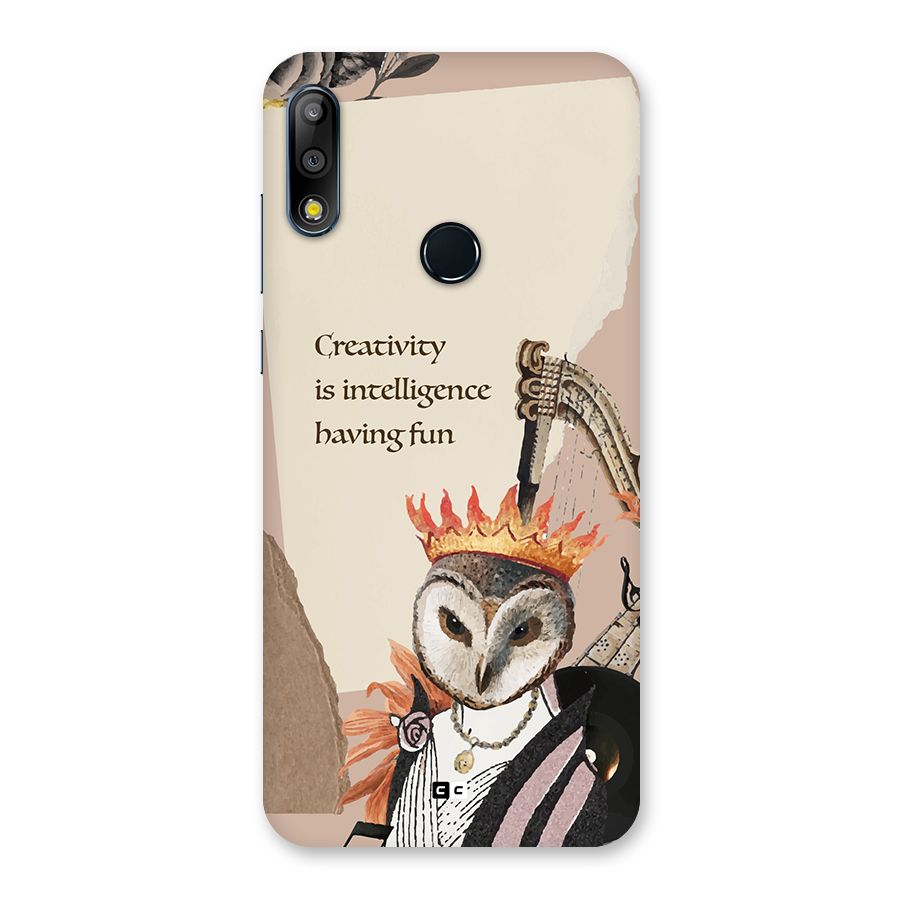 Creativity Intelligence Back Case for Zenfone Max Pro M2