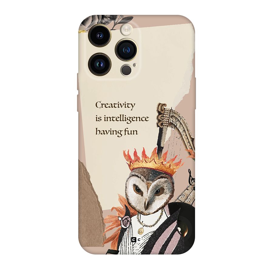 Creativity Intelligence Back Case for iPhone 14 Pro Max