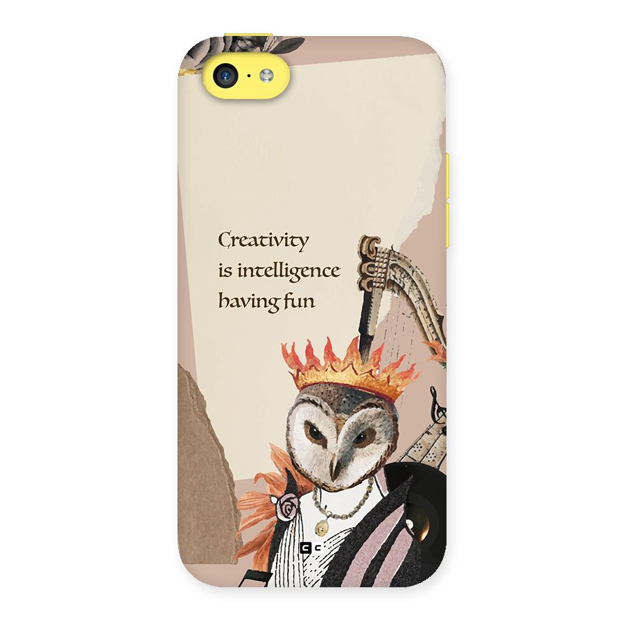 Creativity Intelligence Back Case for iPhone 5C