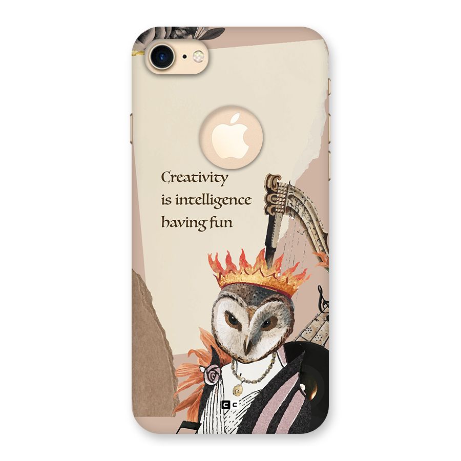 Creativity Intelligence Back Case for iPhone 7 Logo Cut