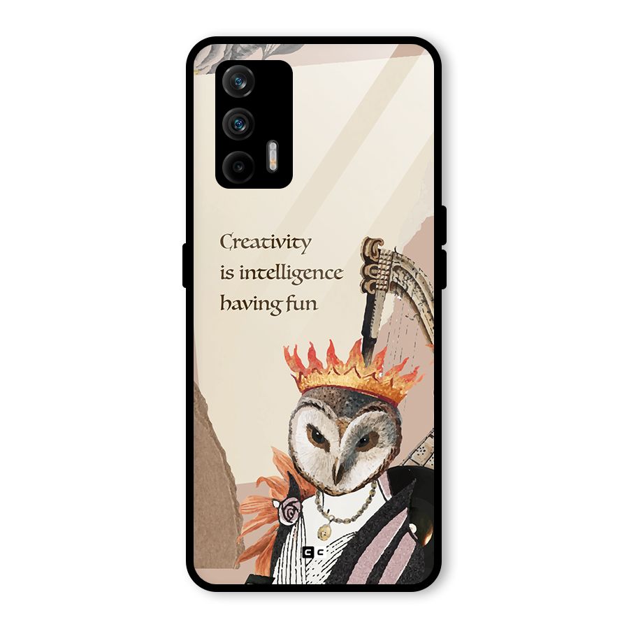 Creativity Intelligence Glass Back Case for Realme GT 5G
