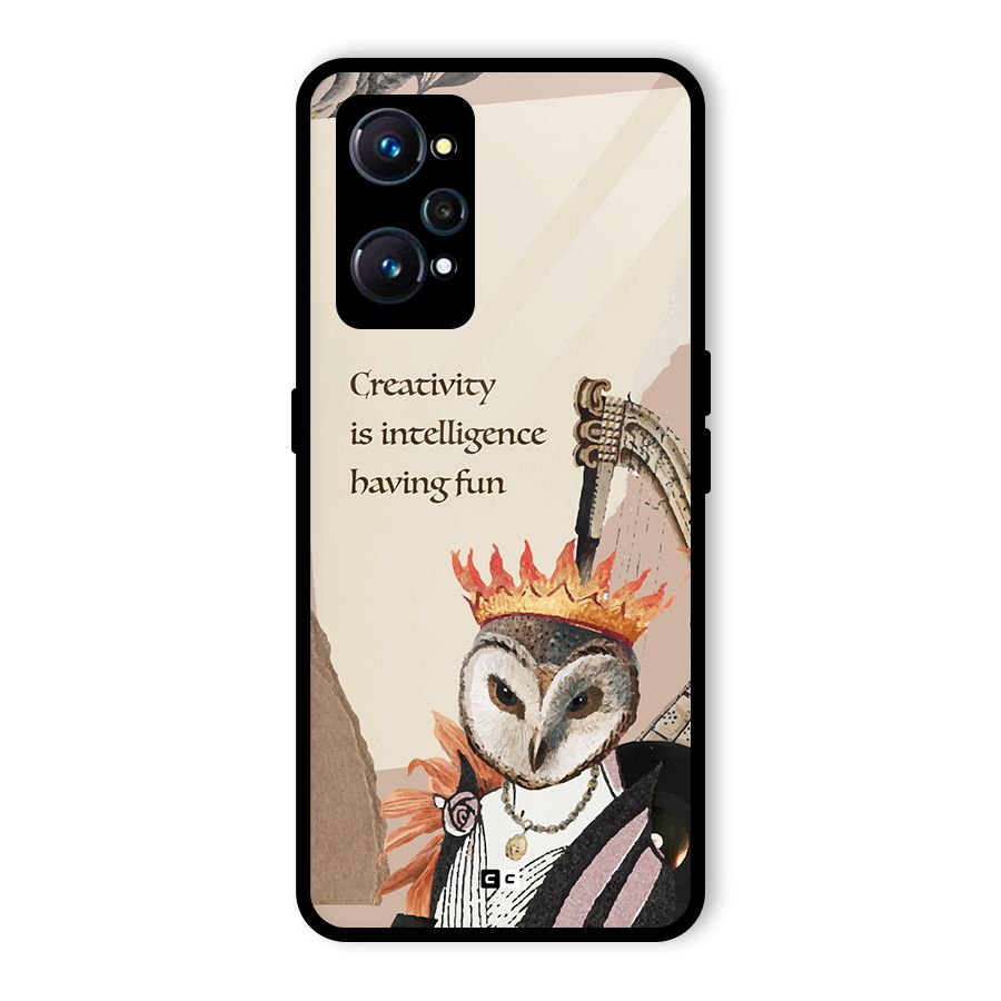 Creativity Intelligence Glass Back Case for Realme GT Neo2