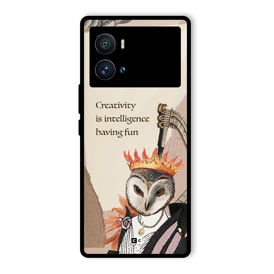 Creativity Intelligence Glass Back Case for Vivo iQOO 9 Pro