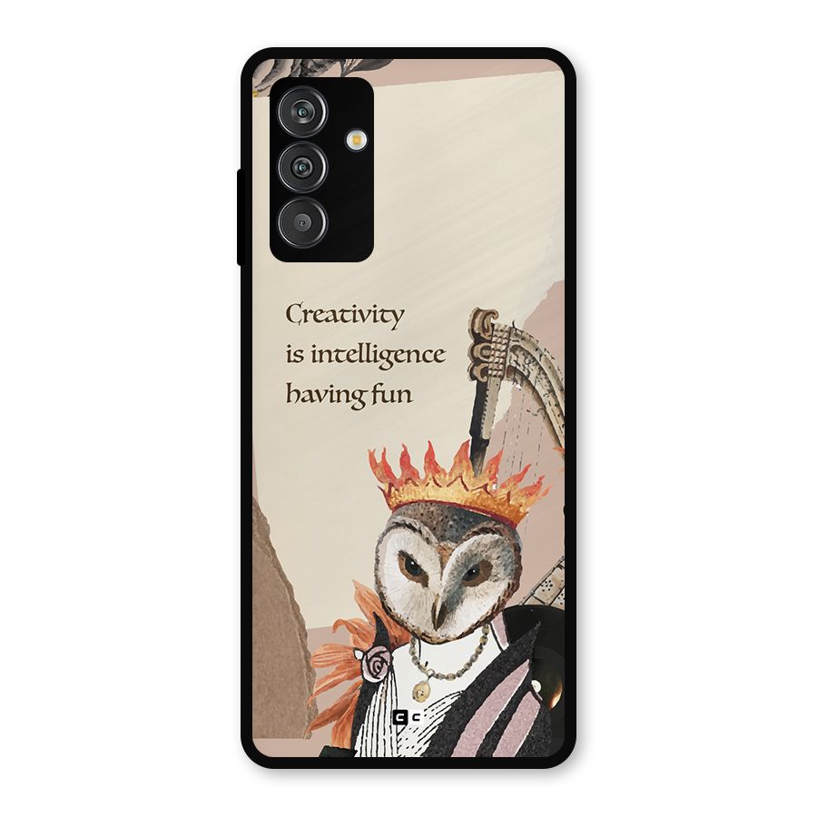 Creativity Intelligence Metal Back Case for Galaxy F13