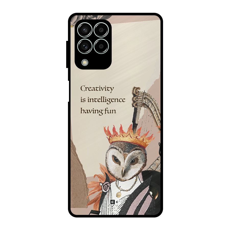Creativity Intelligence Metal Back Case for Galaxy M33