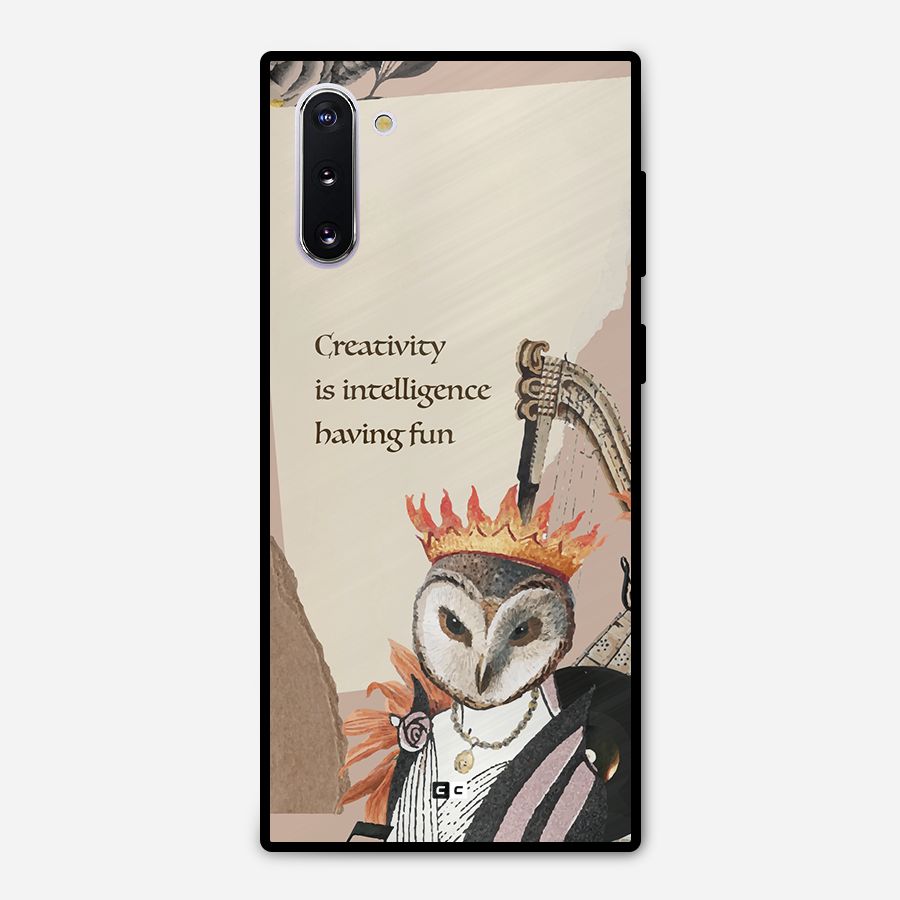 Creativity Intelligence Metal Back Case for Galaxy Note 10