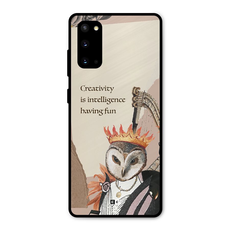 Creativity Intelligence Metal Back Case for Galaxy S20