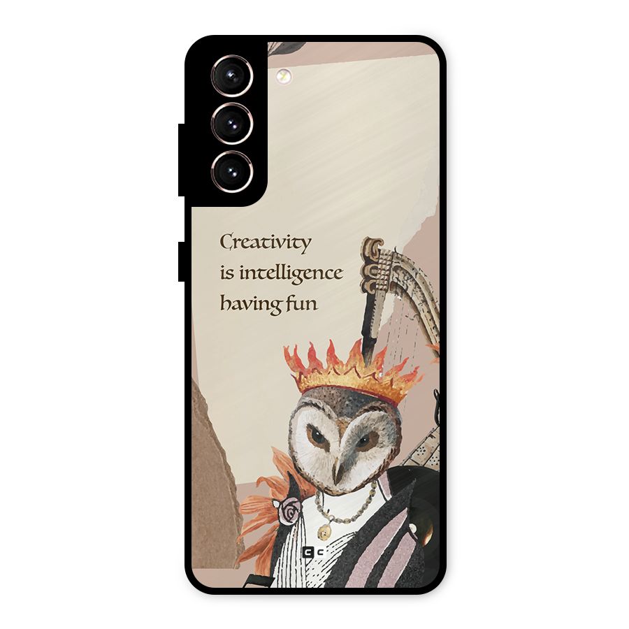 Creativity Intelligence Metal Back Case for Galaxy S21 5G