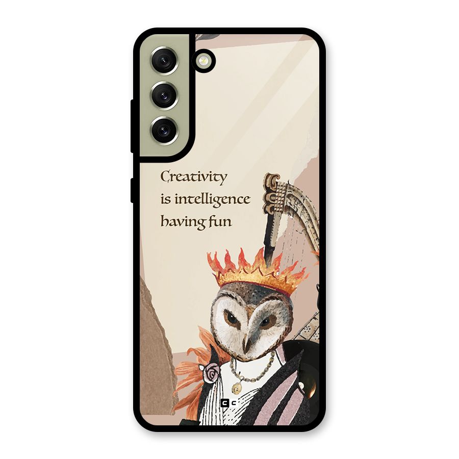 Creativity Intelligence Metal Back Case for Galaxy S21 FE 5G (2023)