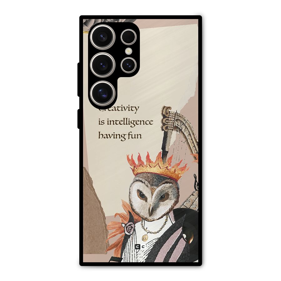 Creativity Intelligence Metal Back Case for Galaxy S24 Ultra