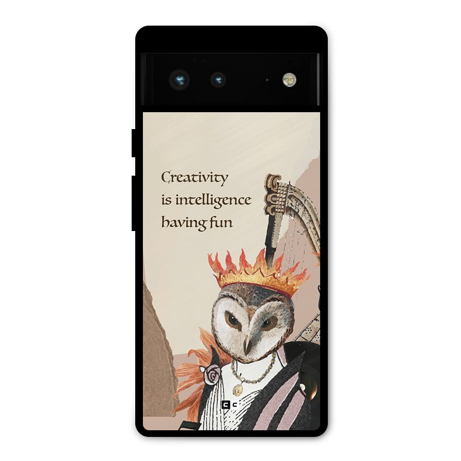 Creativity Intelligence Metal Back Case for Google Pixel 6
