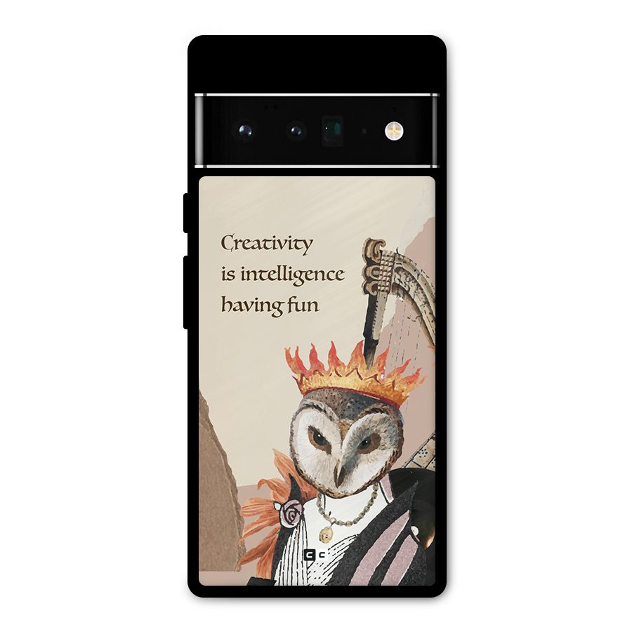 Creativity Intelligence Metal Back Case for Google Pixel 6 Pro