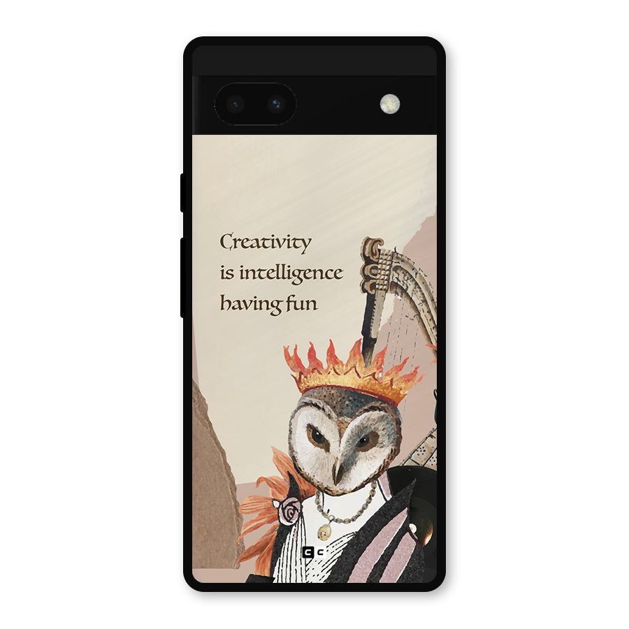 Creativity Intelligence Metal Back Case for Google Pixel 6a
