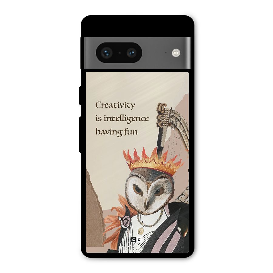 Creativity Intelligence Metal Back Case for Google Pixel 7