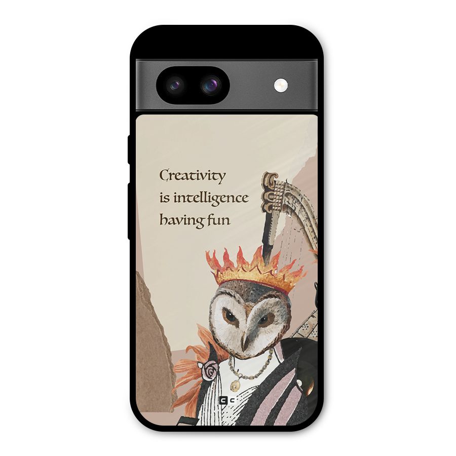 Creativity Intelligence Metal Back Case for Google Pixel 8a